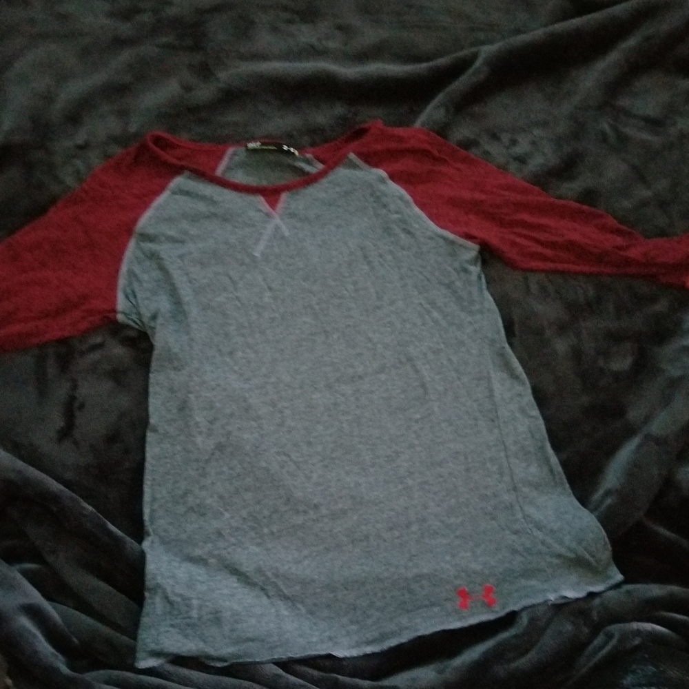 Women's baseball style 3/4 sleeve under armour